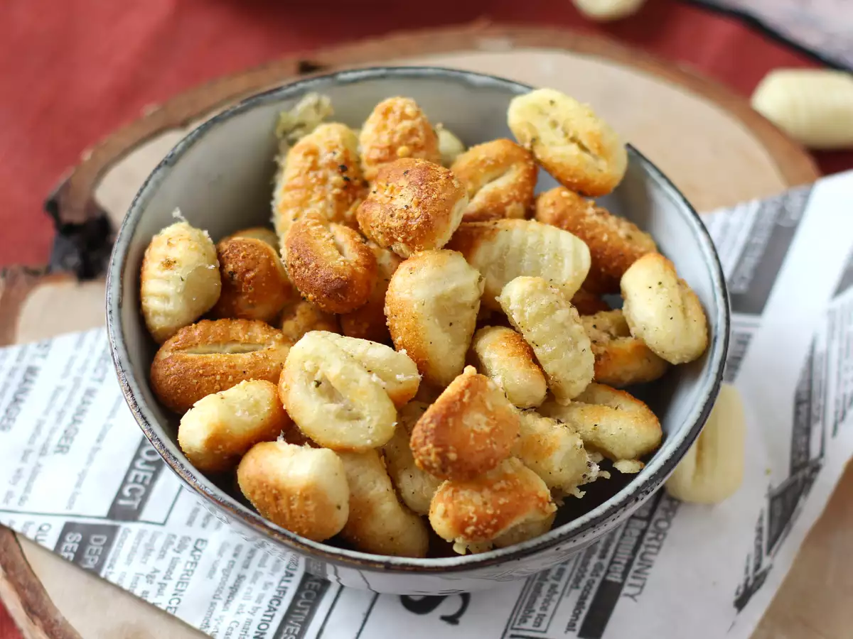Sprøde parmesan-gnocchi i airfryer - foto 5