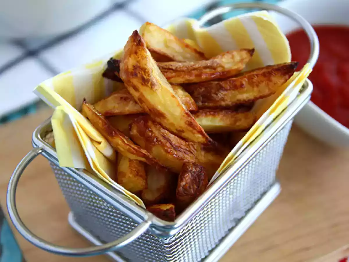 Sprøde pommes frites fra ovnen - foto 3