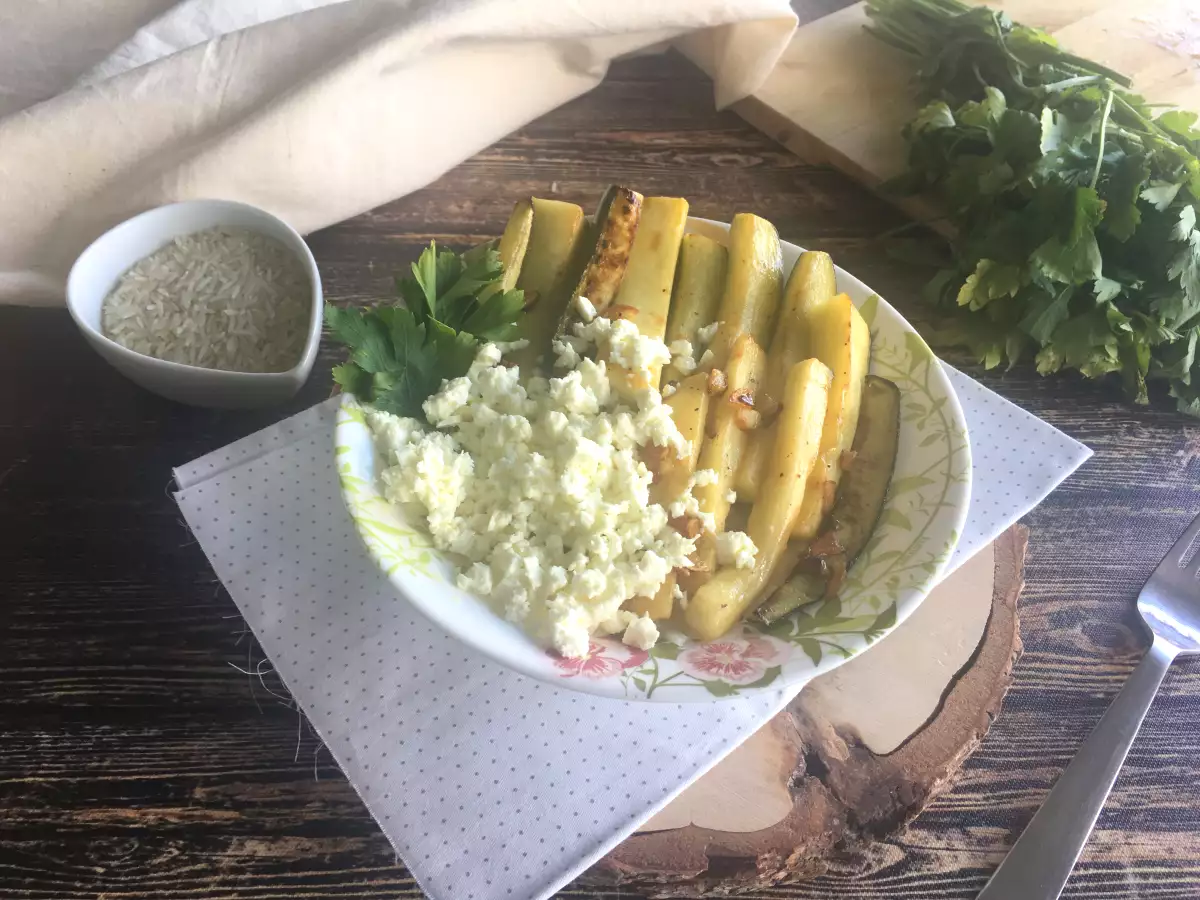 Squash med citron og fetaost - foto 4