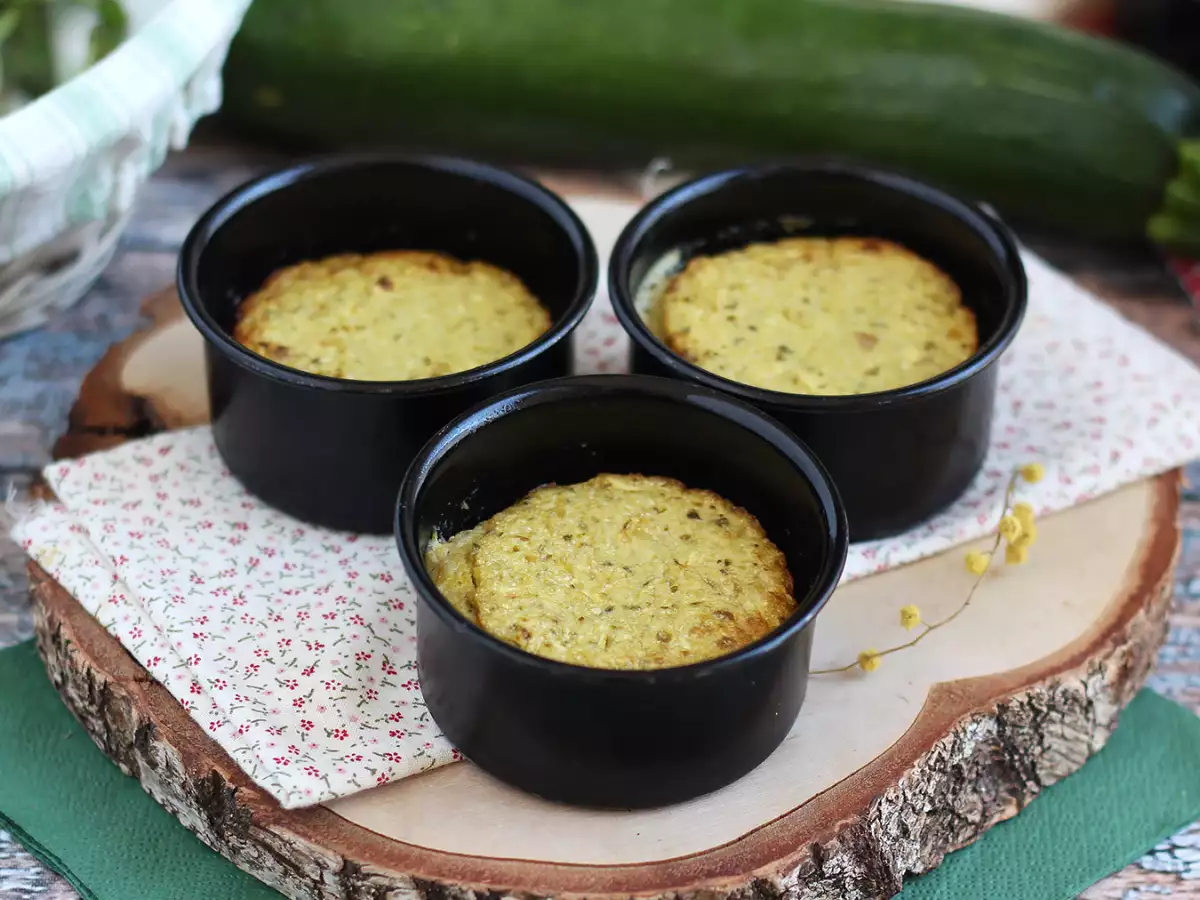 Squashflan med pesto – glutenfri