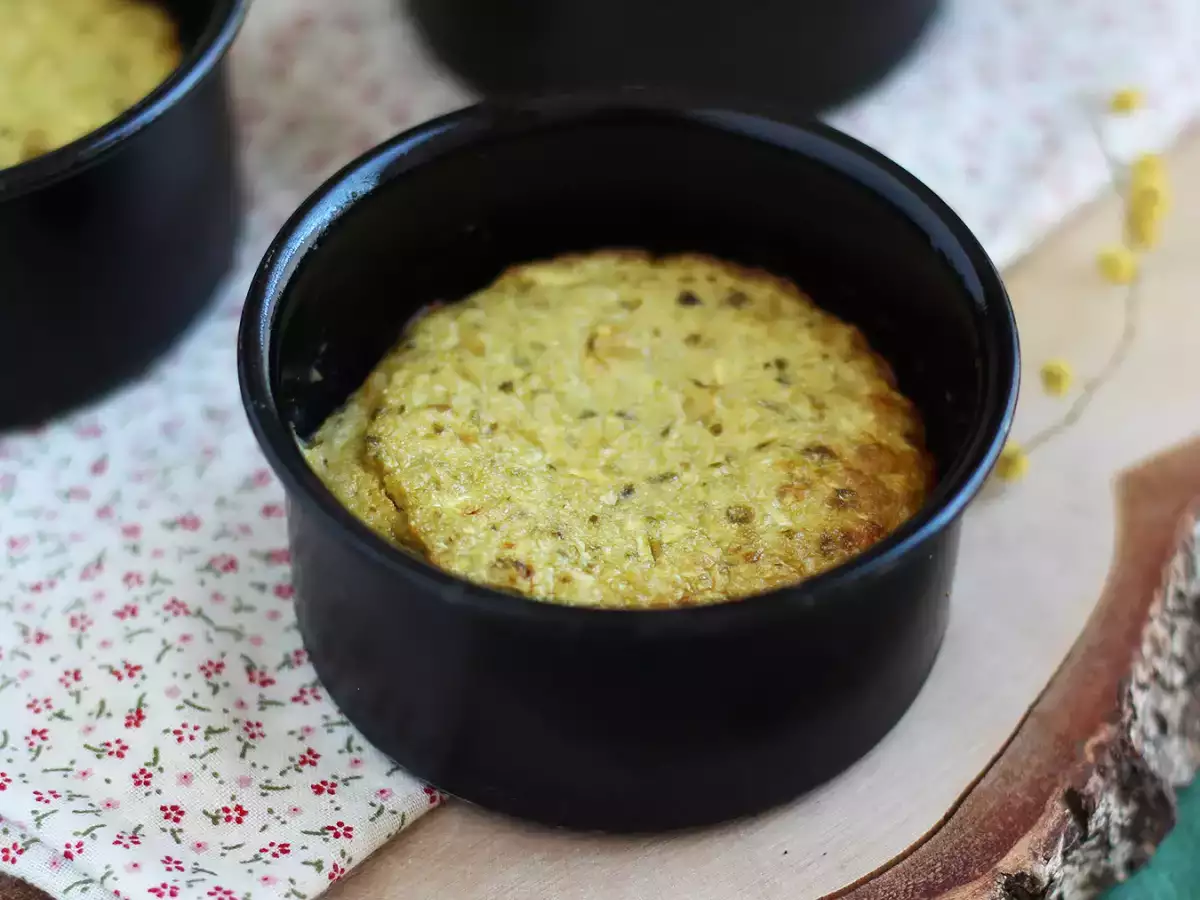 Squashflan med pesto – glutenfri - foto 2