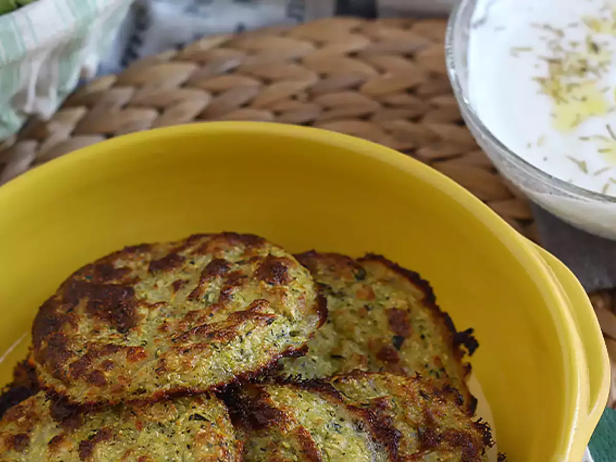 Squashfrikadeller med feta - foto 3