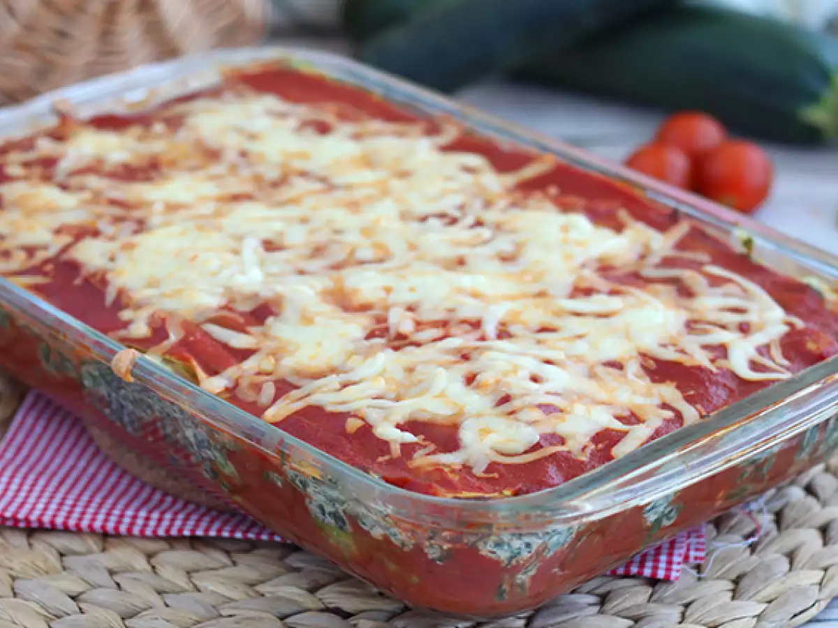 Squashlasagne med spinat - foto 3