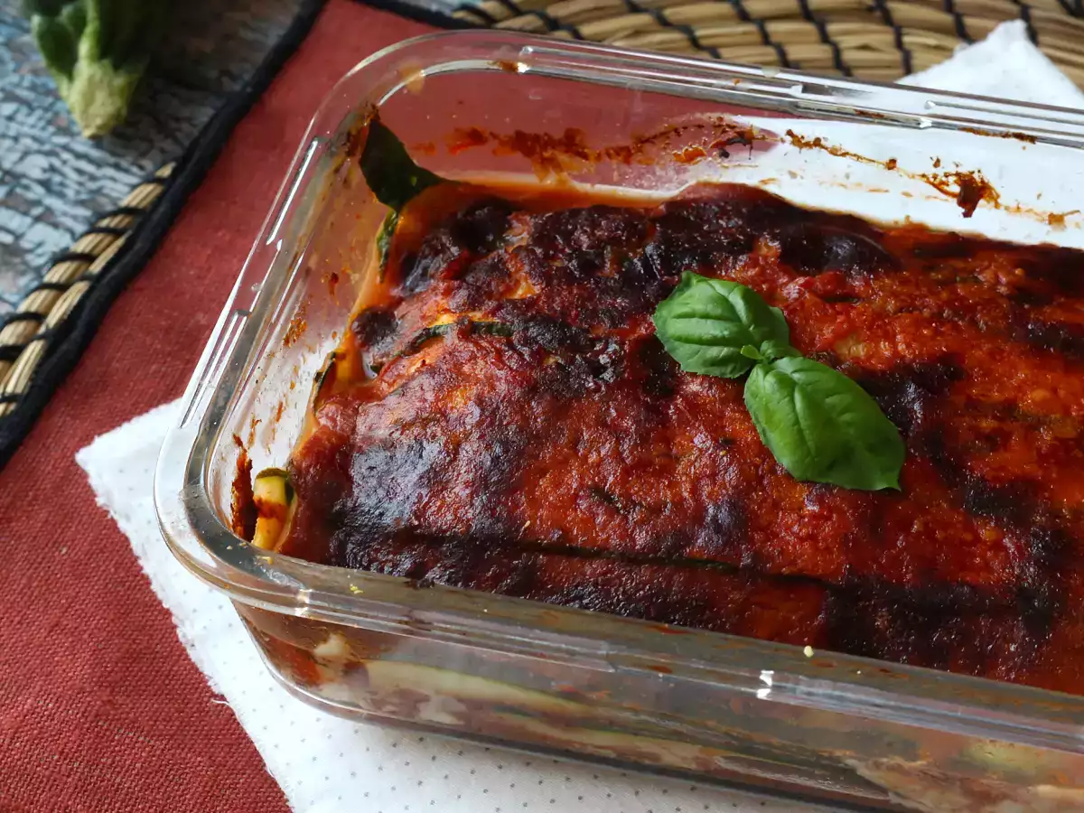 Squashparmigiana i airfryer: hurtig, let og sprød