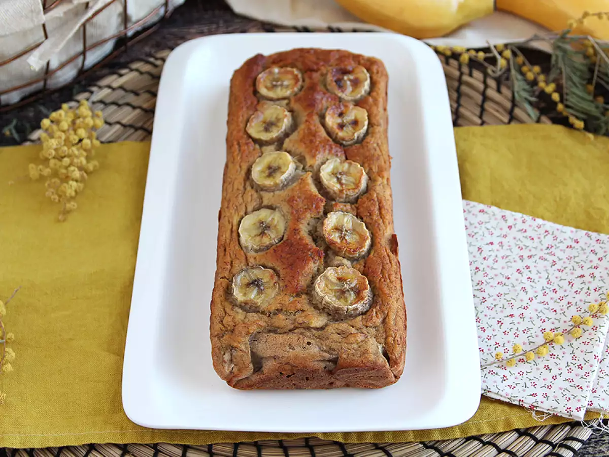 Sukkerfri banankage – banana bread
