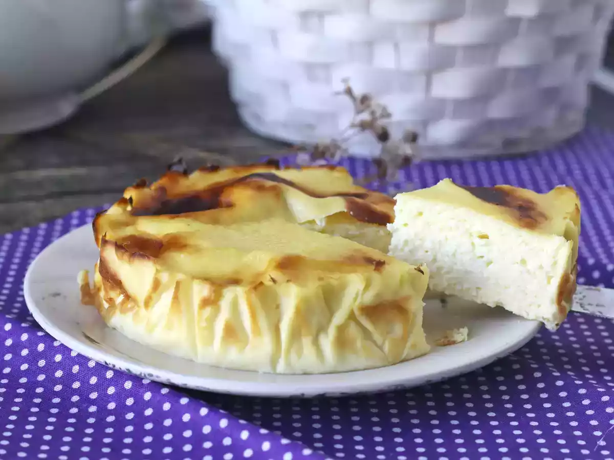 Sund cheesecake i luftfryseren