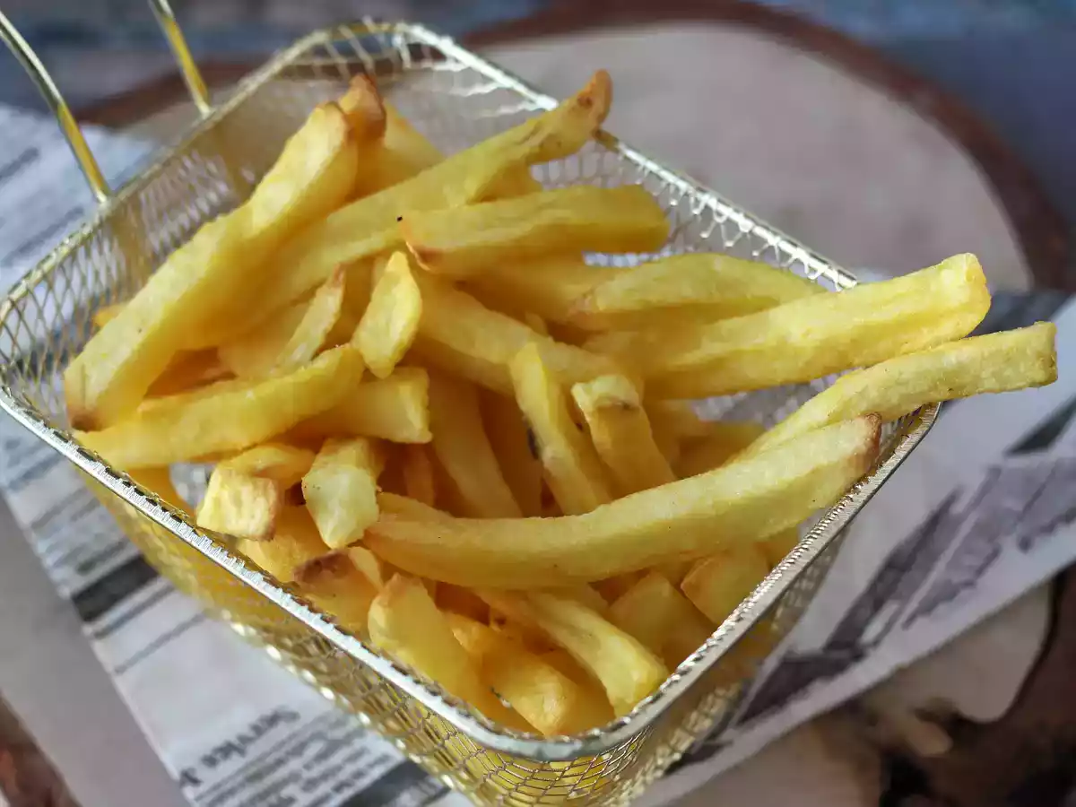 Super sprøde frosne pommes frites med Air Fryer! - foto 3