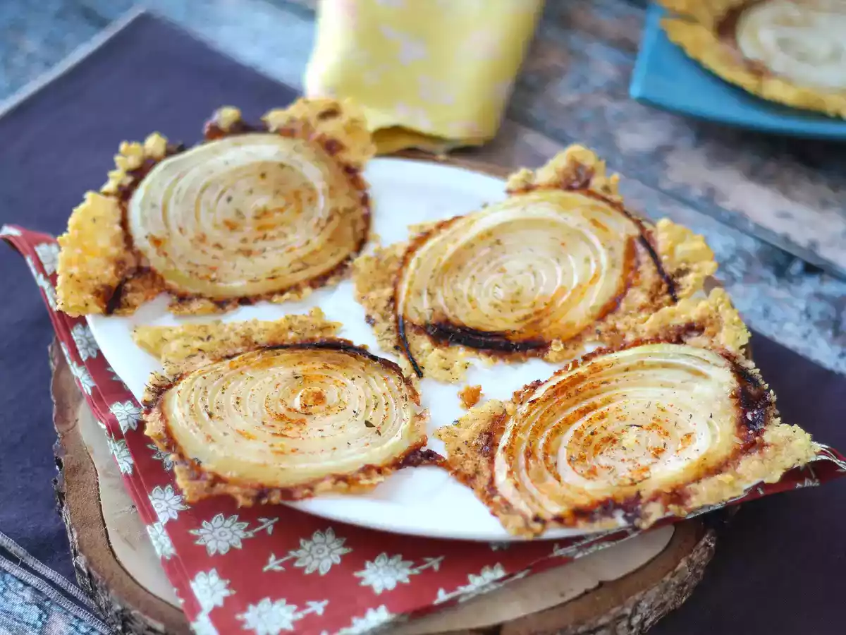 Super sprøde hjemmelavede løg- og parmesanchips - foto 4