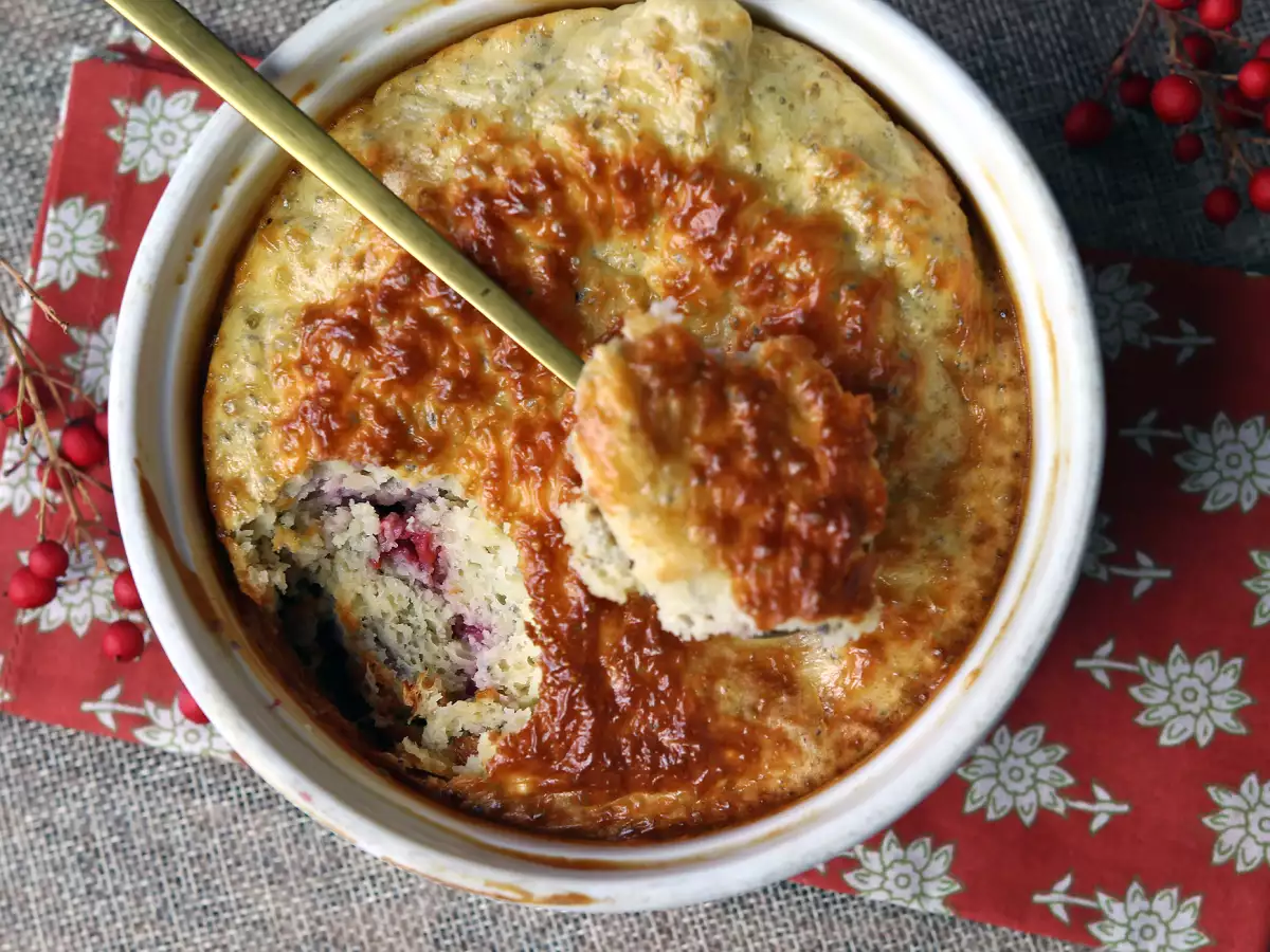 Superenkel proteinkage med rød frugt - foto 3