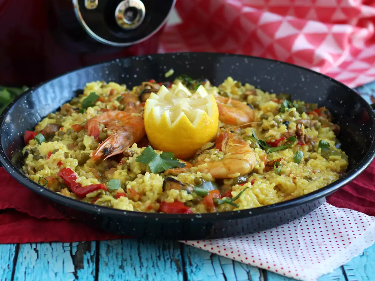 Superhurtig paella i Cookeo - foto 4