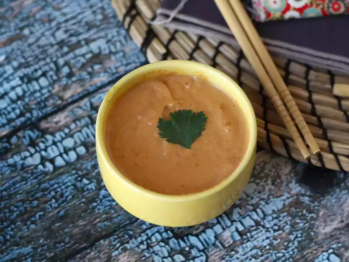 Superlækker peanutsatay-sauce