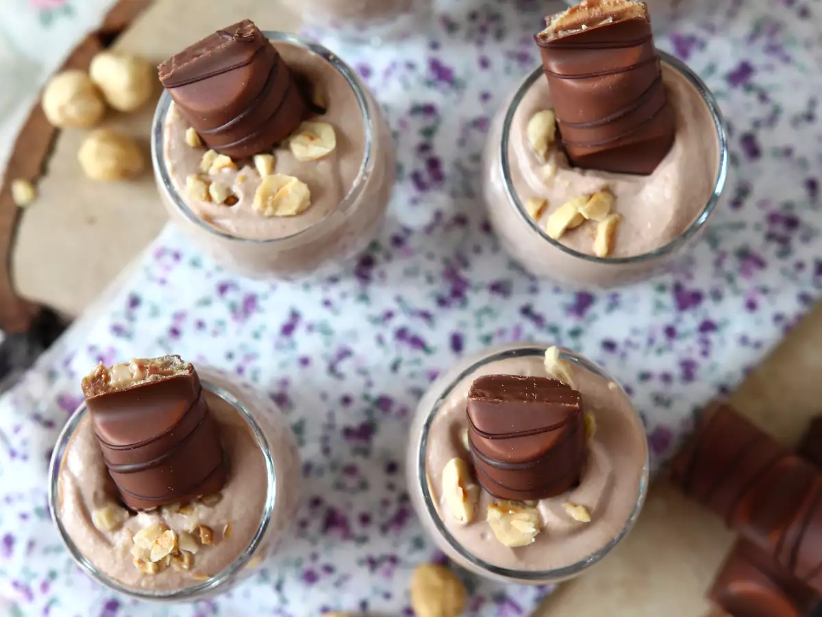 Superlækre Kinder Bueno-dessertglas uden bagning - foto 2