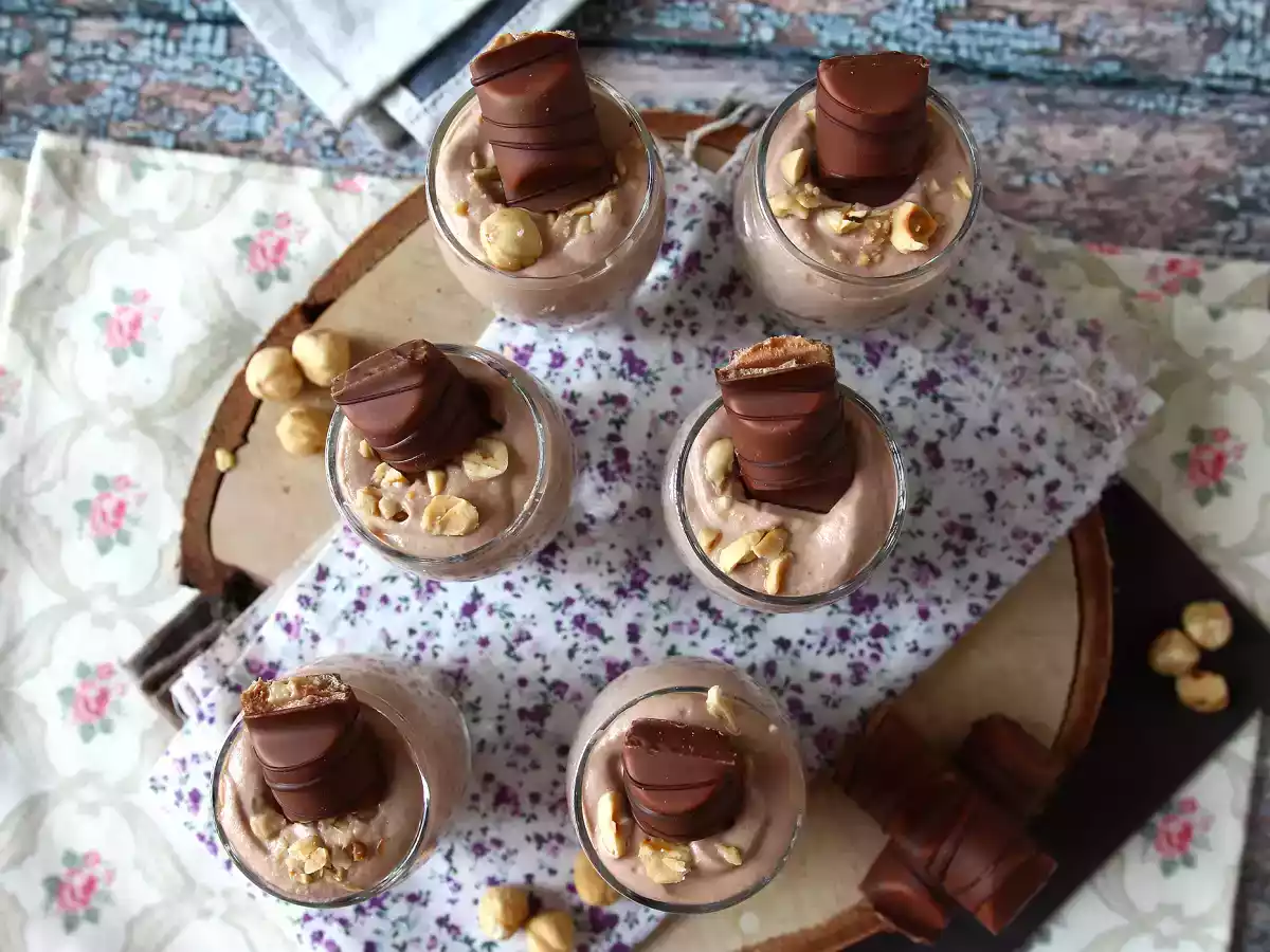 Superlækre Kinder Bueno-verrines, der ikke skal bages - foto 4