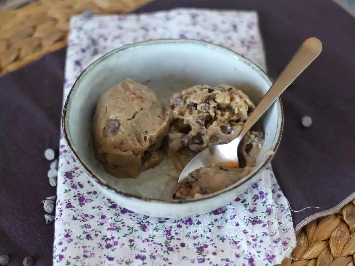 Supernem vegansk bananis med Cookie Dough-smag - foto 3
