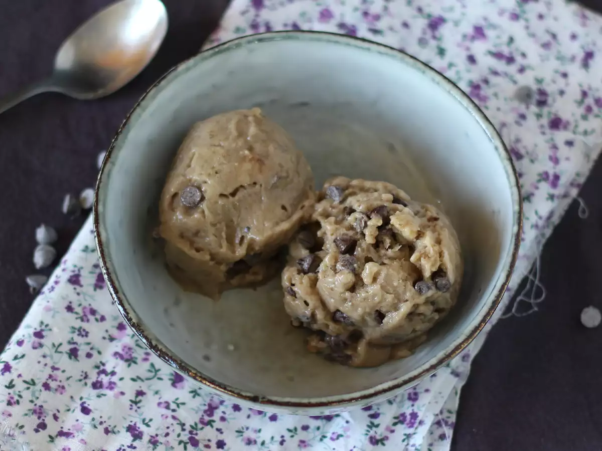 Supernem vegansk bananis med Cookie Dough-smag - foto 4