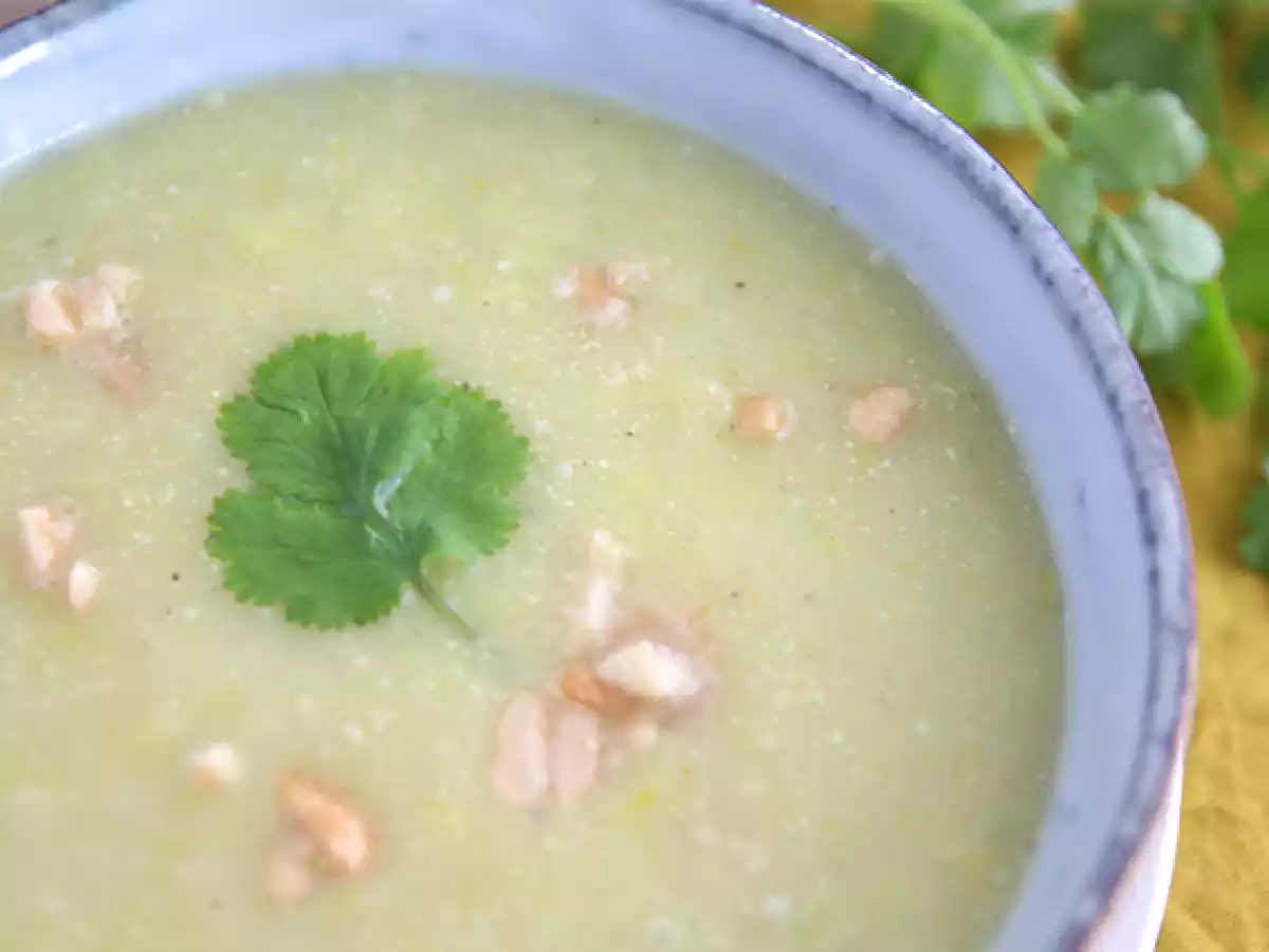 Suppe med porrer, kokosmælk og karry - foto 4