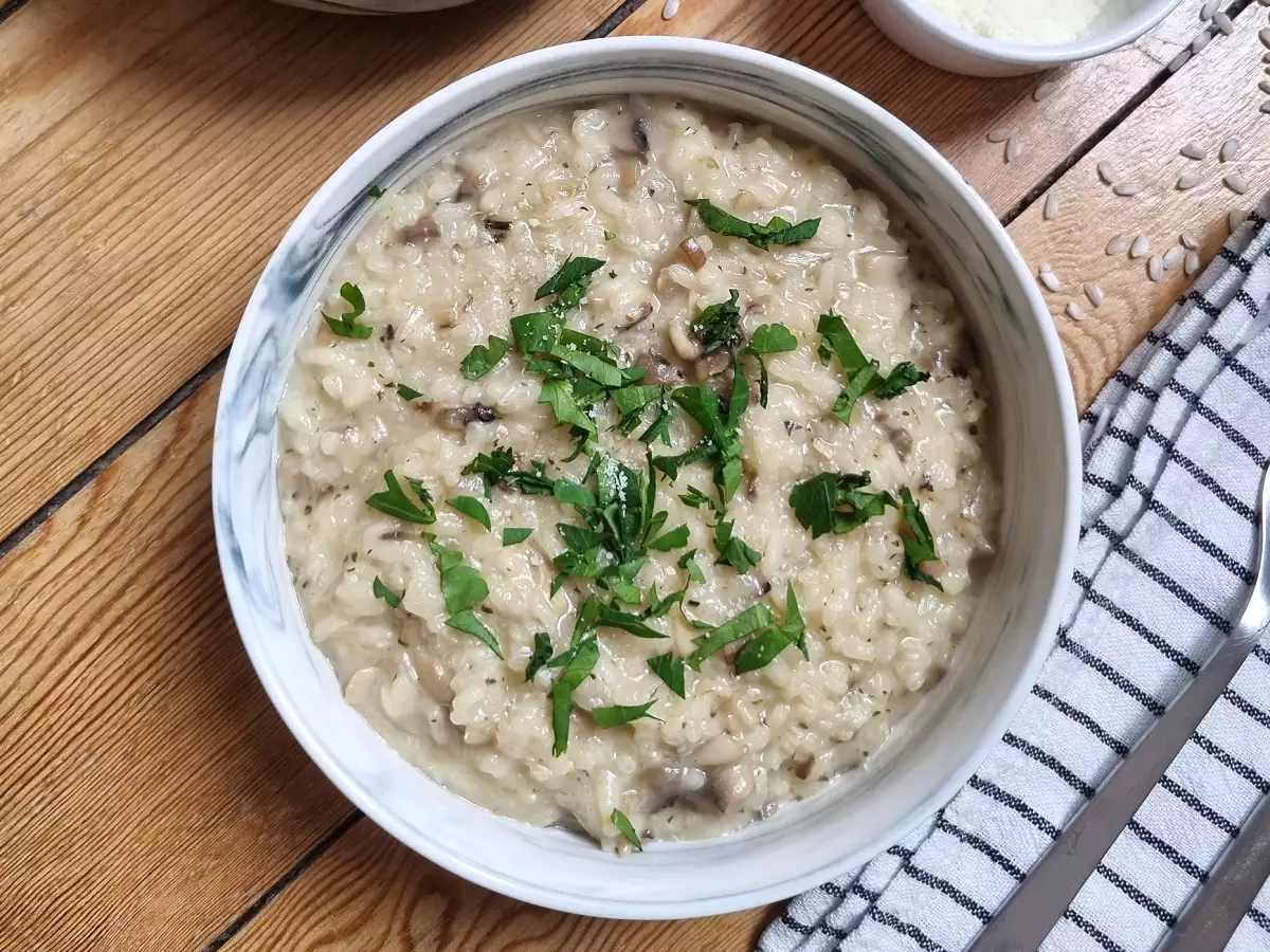 Svamperisotto i Thermomix