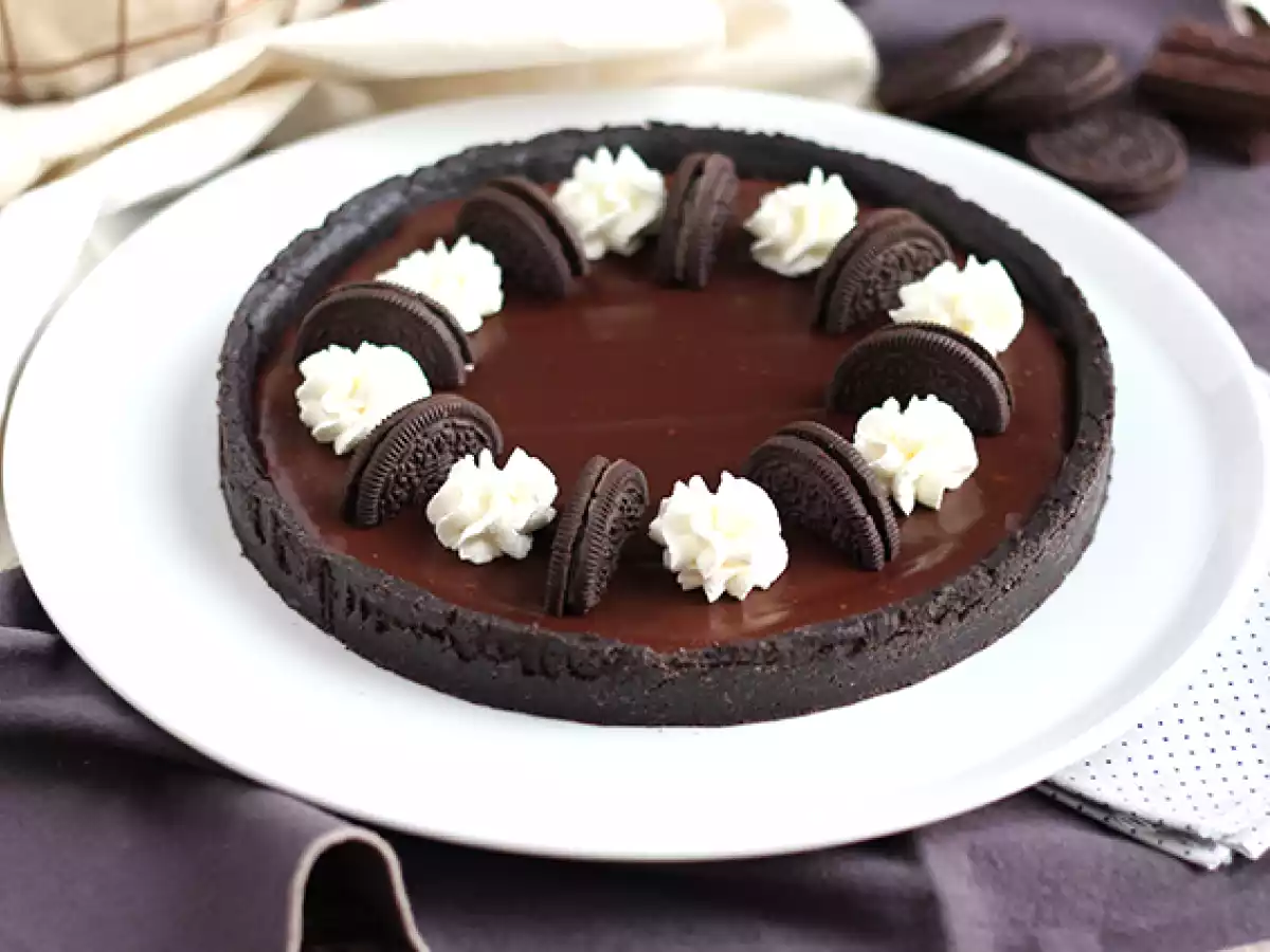 Tærte med chokolade og oreo - foto 2
