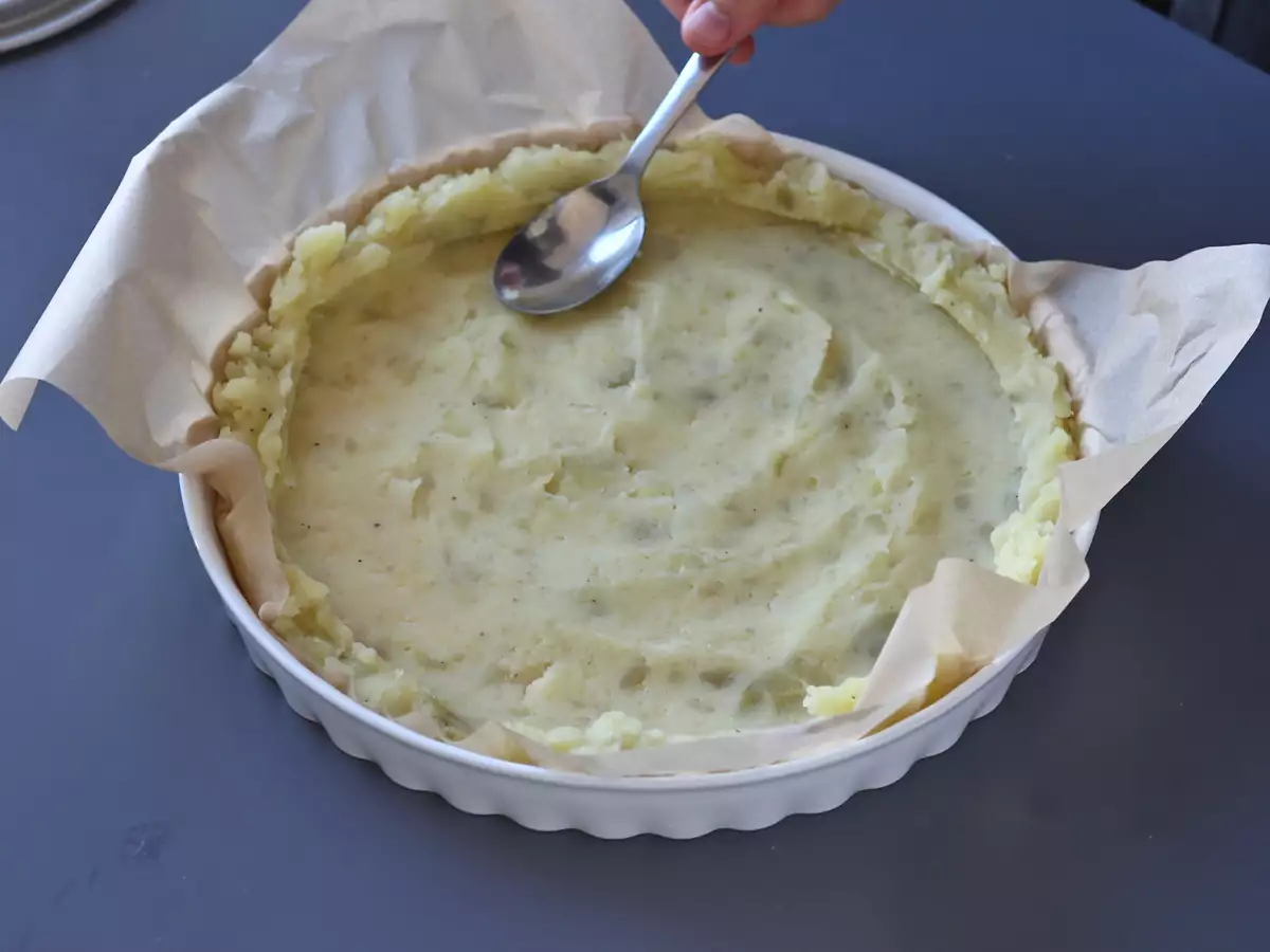 Tærtedej til salt tærte lavet med kartofler: et sundt, glutenfrit alternativ!