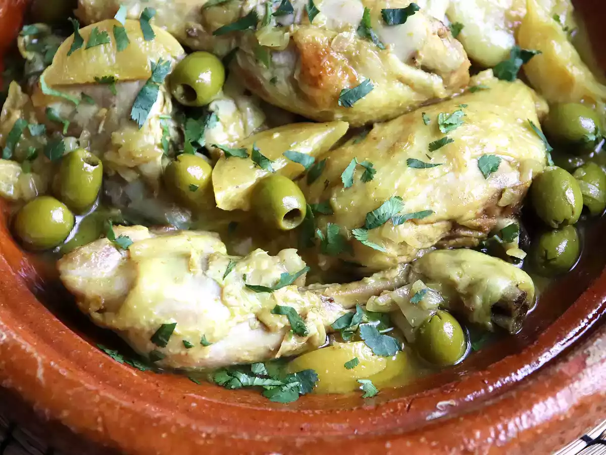 Tagine med kylling, citron og oliven (supernem at lave!) - foto 2