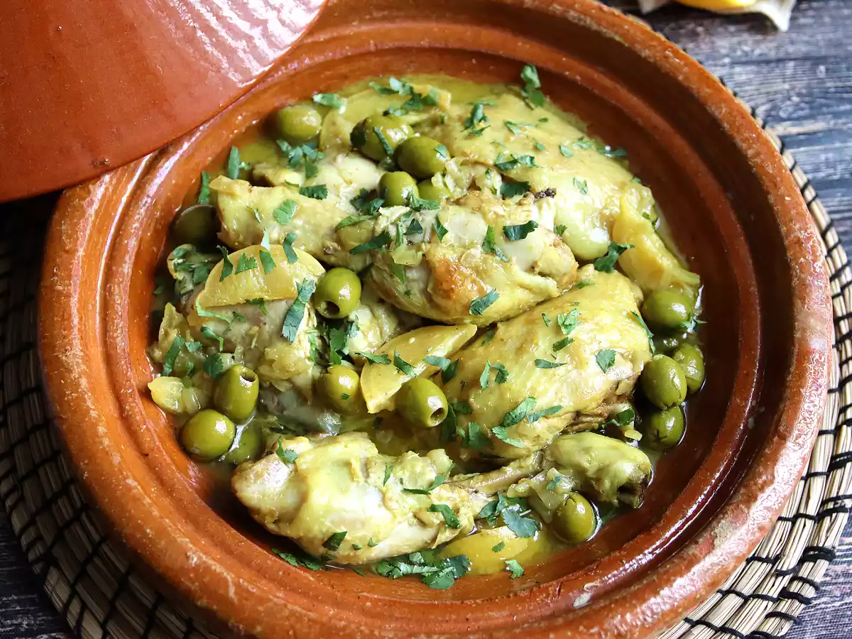 Tagine med kylling, citron og oliven (supernem at lave!) - foto 3