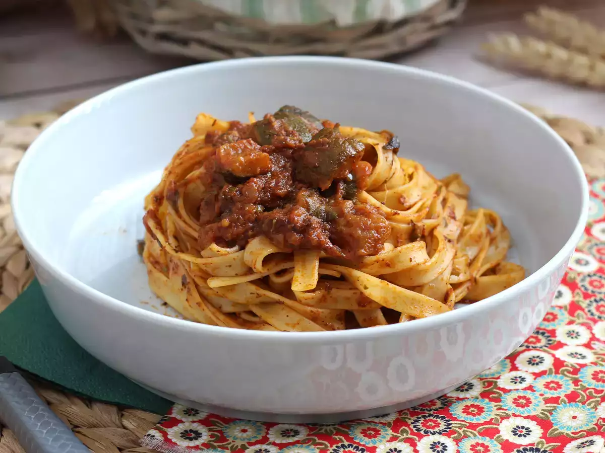 Tagliatelle med courgetteragù – en vegetarisk hovedret, som alle vil elske! - foto 2