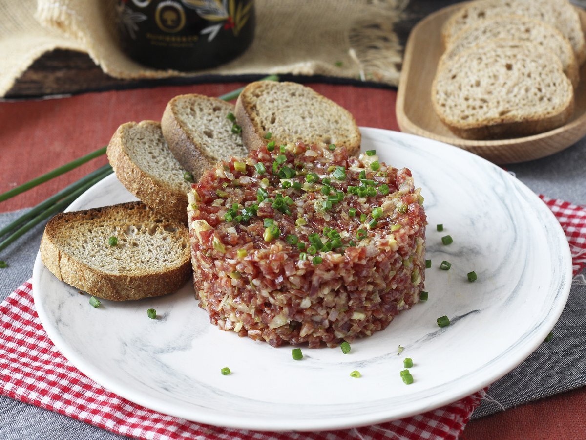 Tartar de fuet: en hurtig version af den klassiske bøftatar - foto 3
