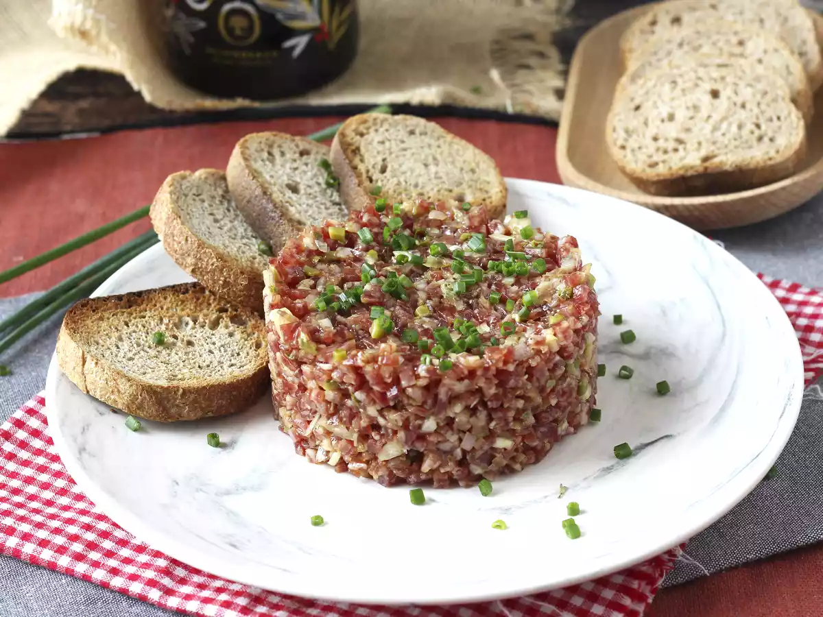 Tartar de fuet: en hurtig version af den klassiske bøftatar - foto 3