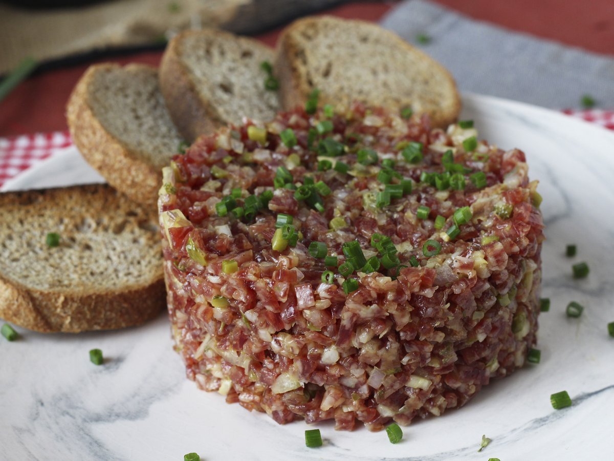 Tartar de fuet: en hurtig version af den klassiske bøftatar - foto 6