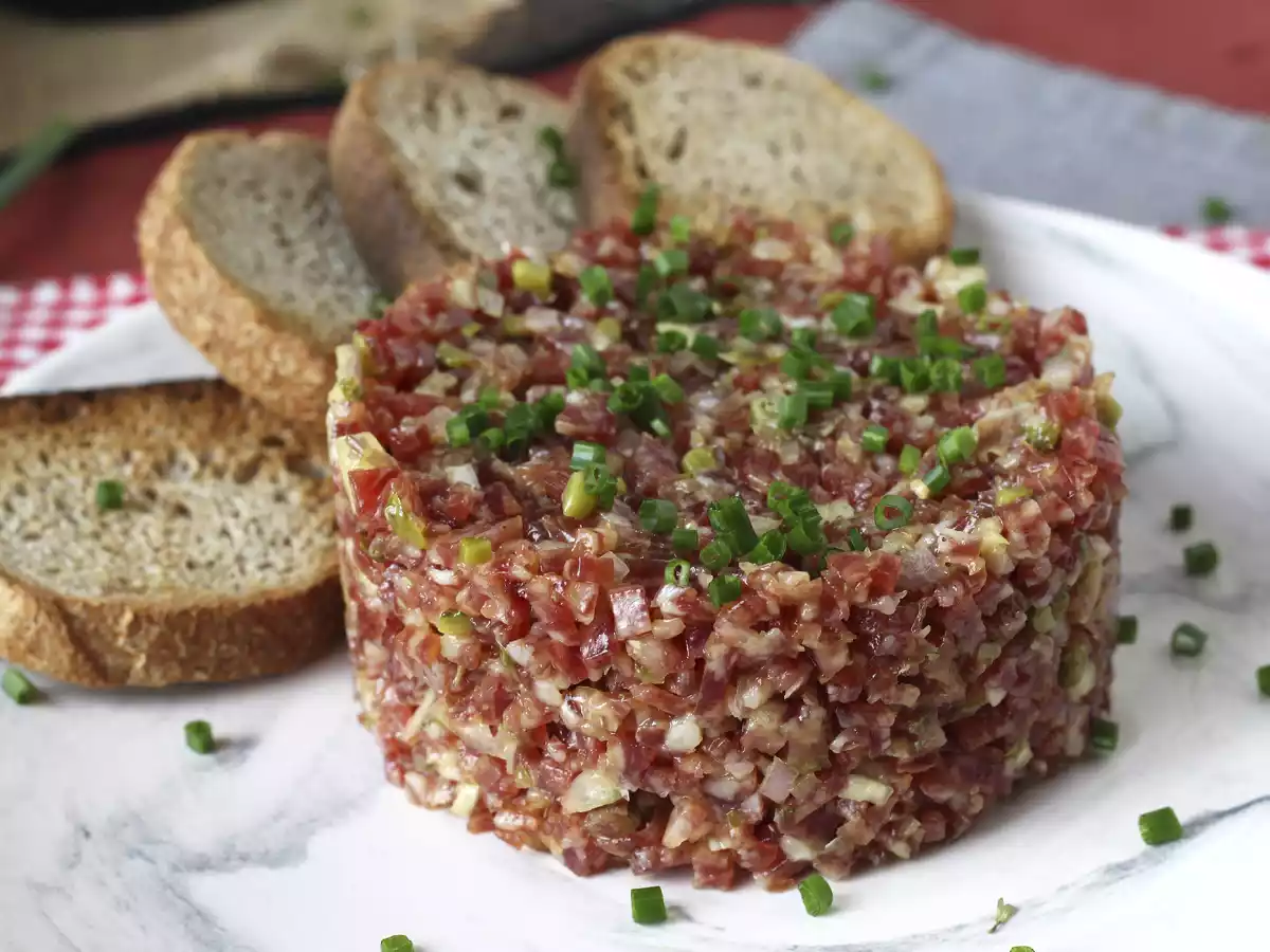 Tartar de fuet: en hurtig version af den klassiske bøftatar - foto 6