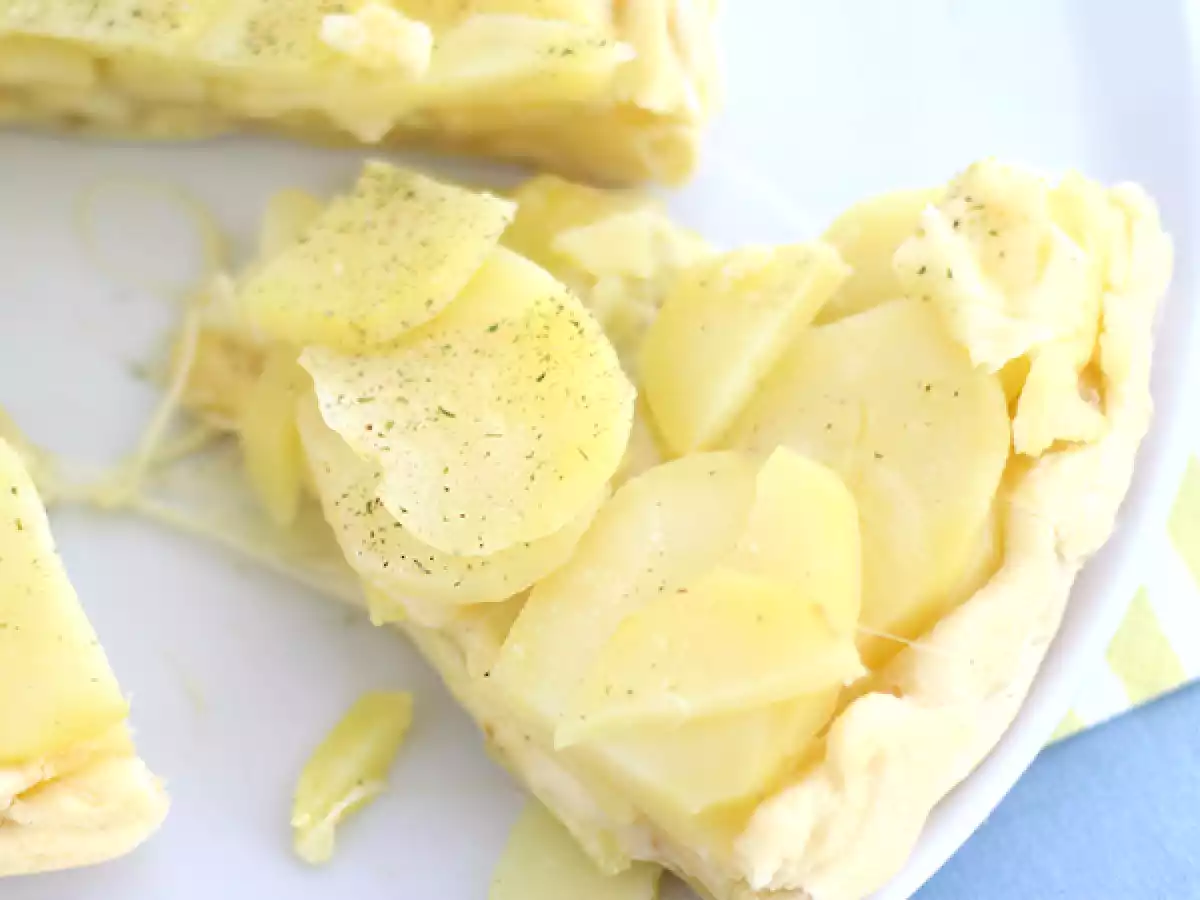 Tarte Tatin med kartoffel og cantal - foto 2