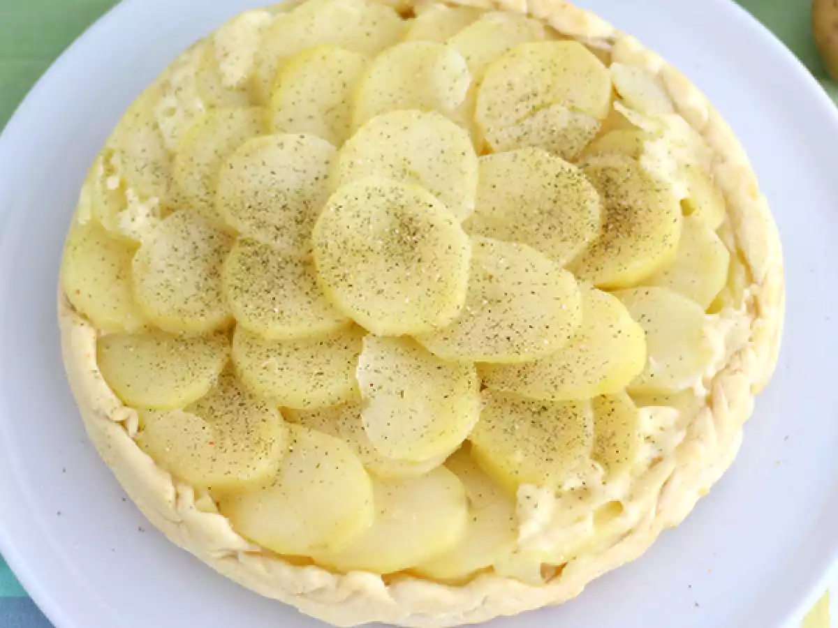 Tarte Tatin med kartoffel og cantal - foto 3