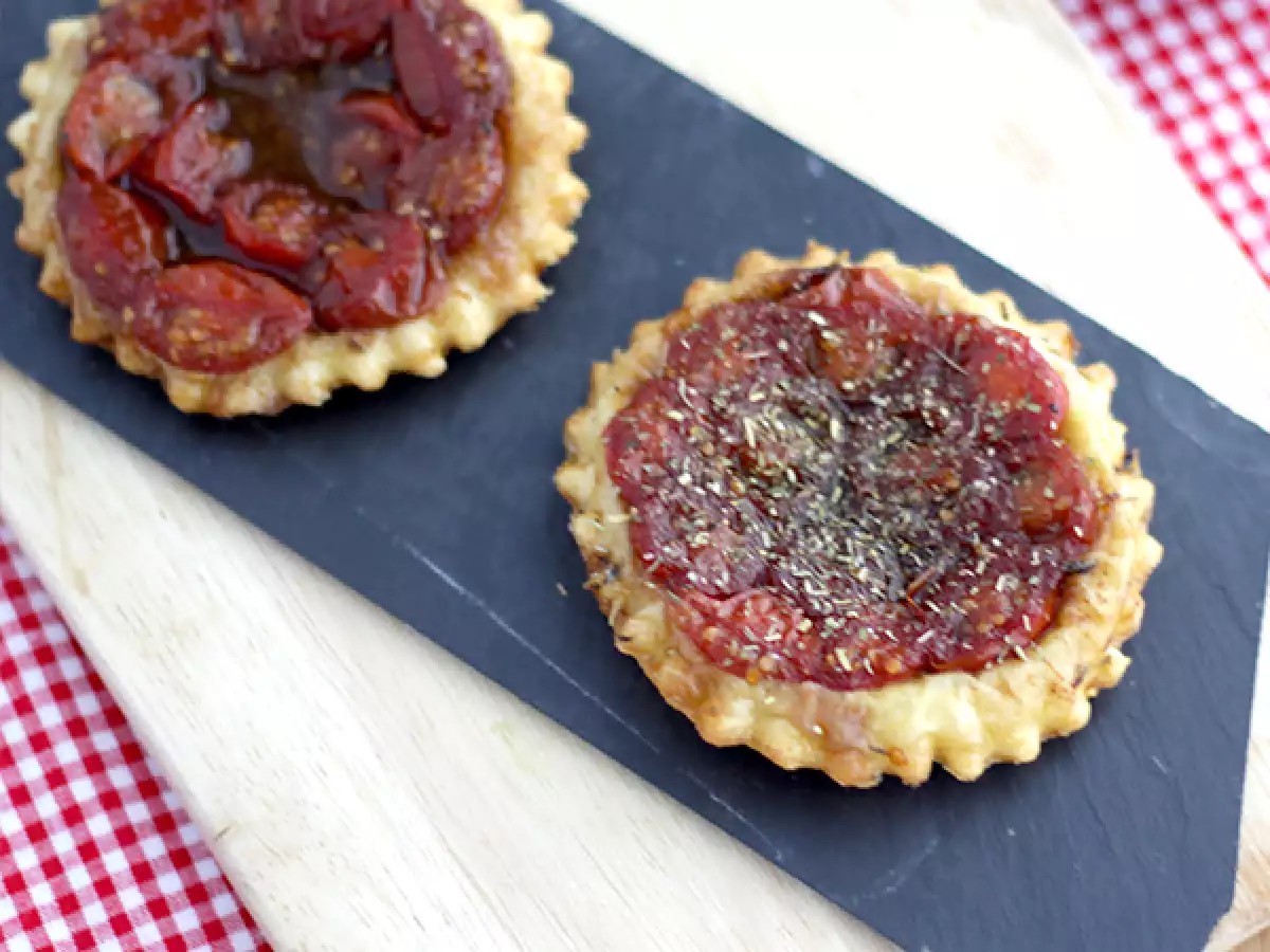 Tarteletter à la Tatin med cherrytomater - foto 2