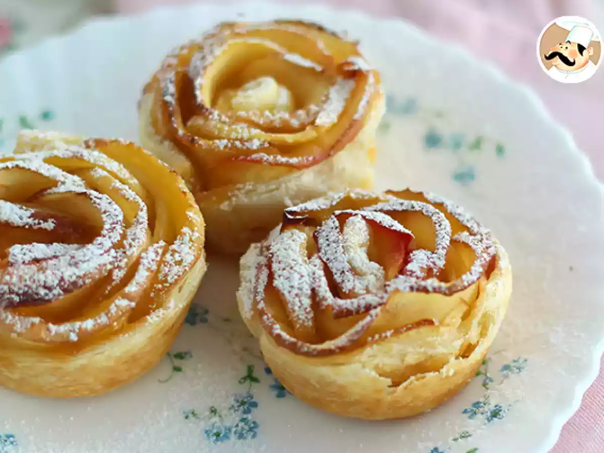 Tarteletter med æbleblomster - foto 2
