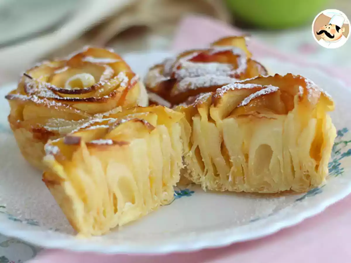 Tarteletter med æbleblomster - foto 4