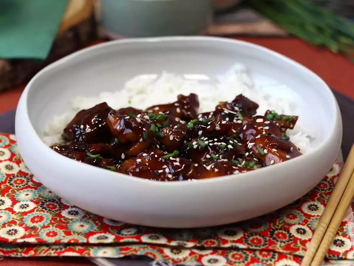Teriyaki-kylling, den søde og salte japanske toppingsauce, som du vil elske! - foto 3