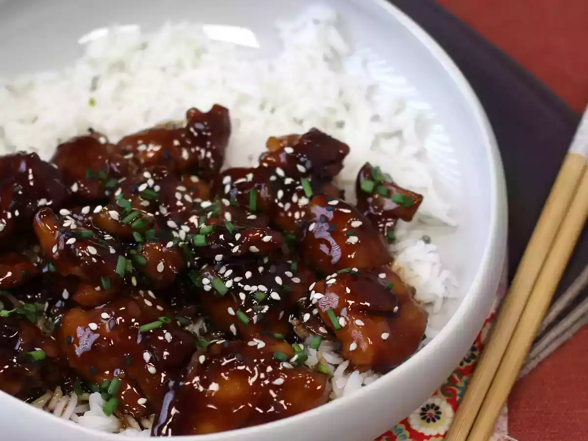 Teriyaki-kylling, den søde og salte japanske toppingsauce, som du vil elske! - foto 4