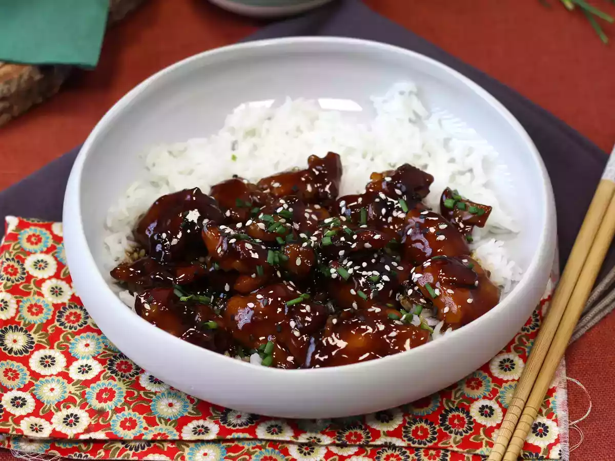 Teriyaki-kylling, den søde og salte japanske toppingsauce, som du vil elske! - foto 5