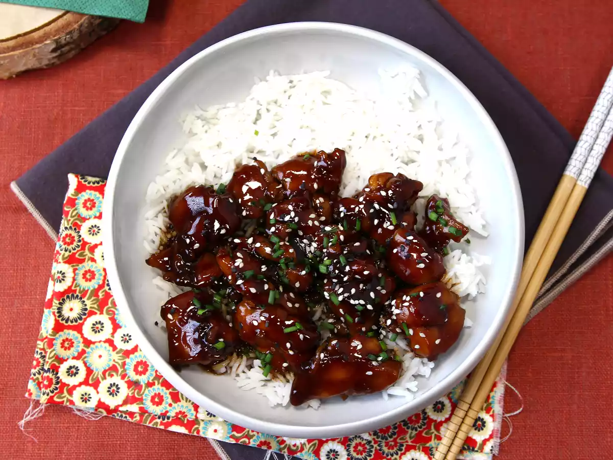 Teriyaki-kylling, den søde og salte japanske toppingsauce, som du vil elske! - foto 6