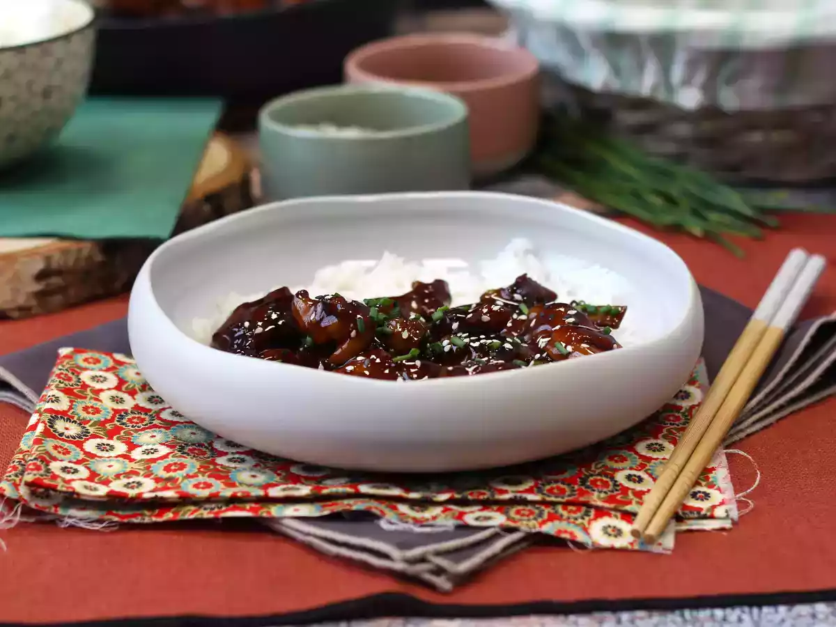 Teriyaki-kylling, den søde og salte japanske toppingsauce, som du vil elske! - foto 7