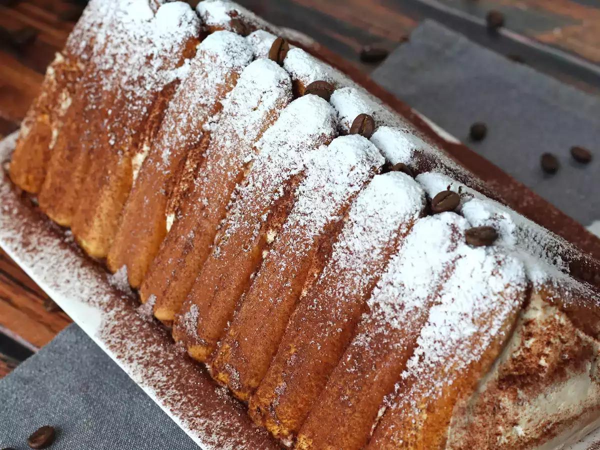 Tiramisu-formet træstamme uden form til kaffeelskere - foto 3