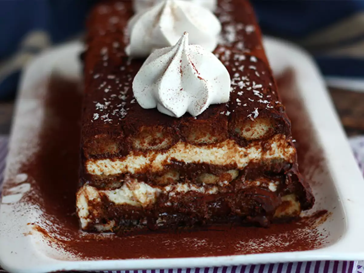 Tiramisu-julekage (trin for trin) - foto 3
