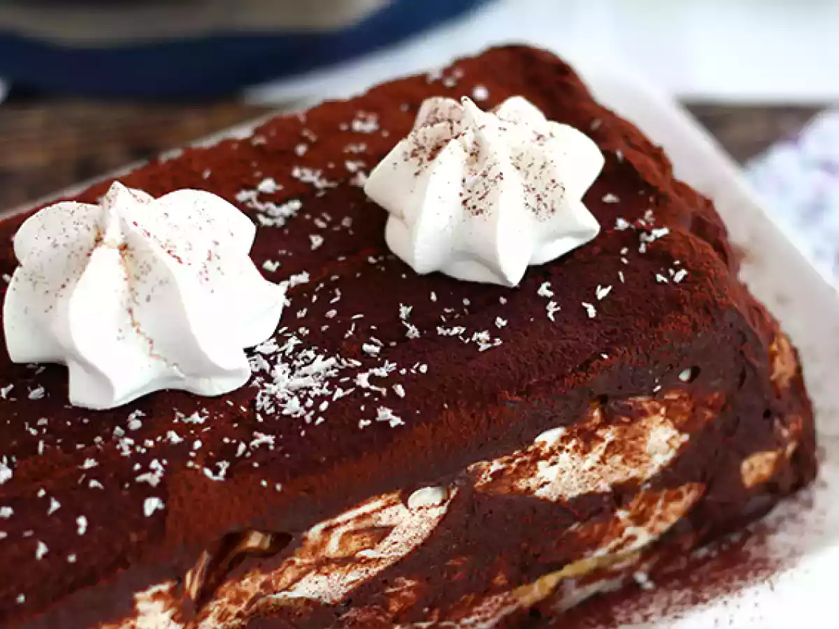 Tiramisu-log (trin-for-trin instruktioner) - foto 2
