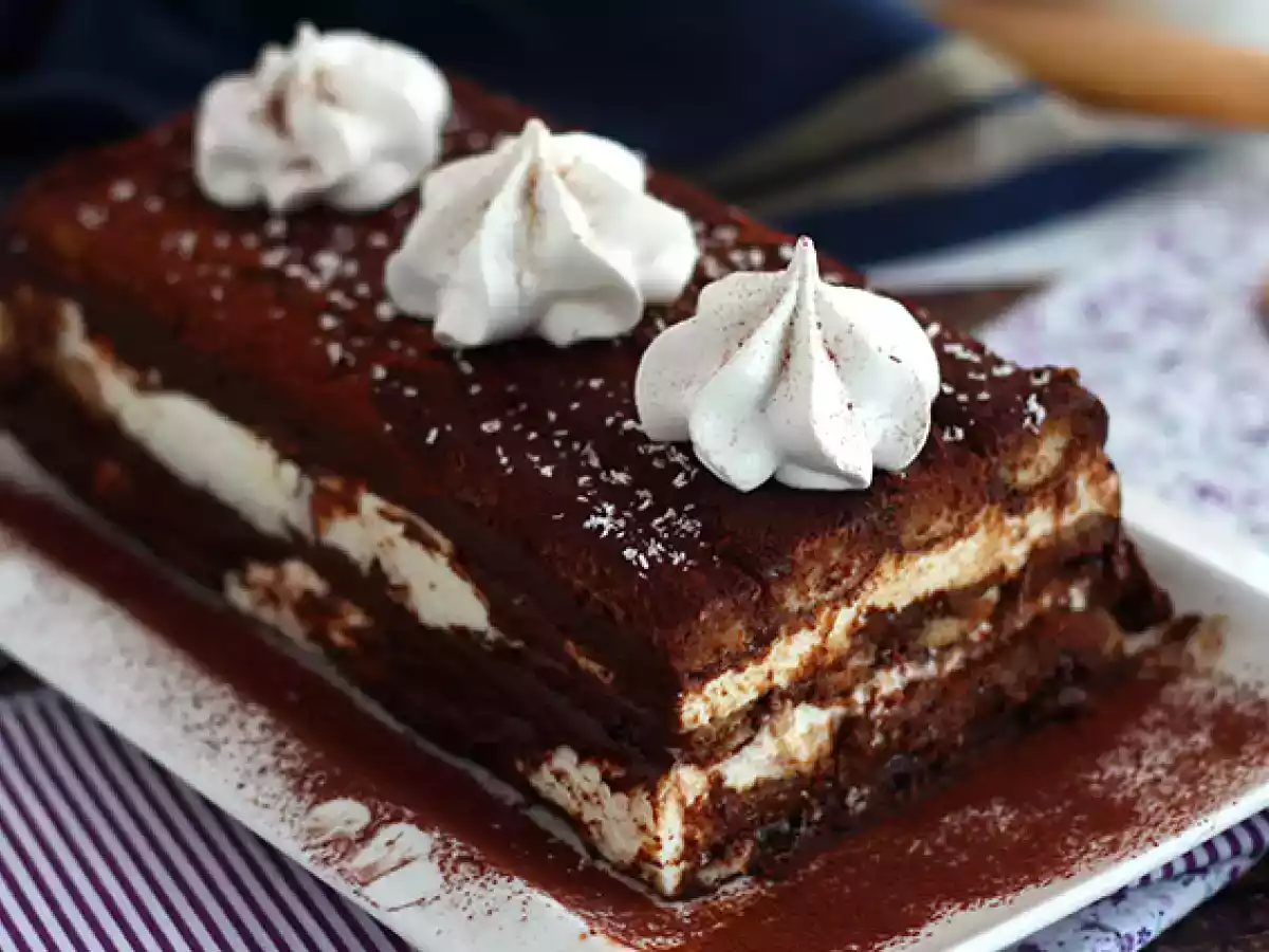 Tiramisu-log (trin-for-trin instruktioner) - foto 4