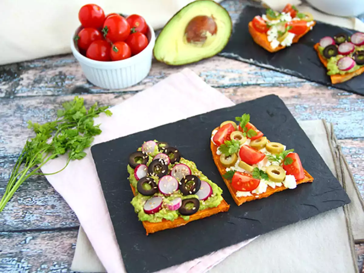 Toast af sød kartoffel - foto 2