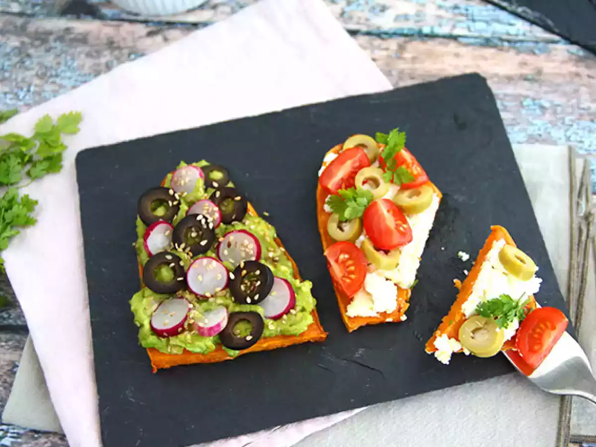 Toast med søde kartofler - foto 5