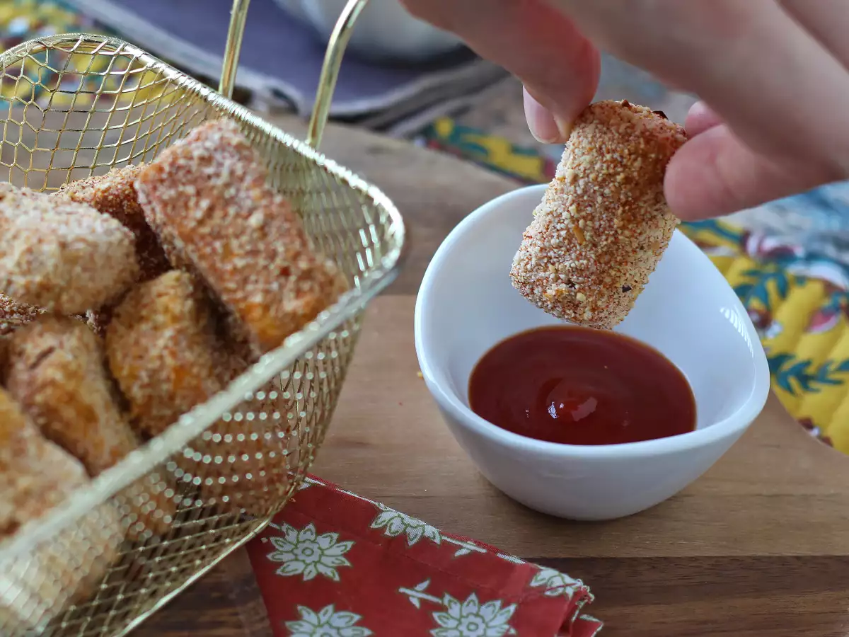 Tofunuggets i luftfritøren