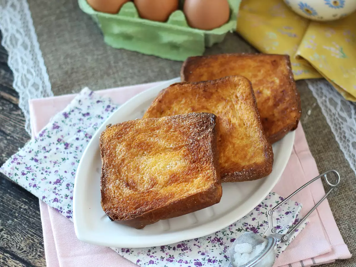 Torrijas af briochebrød i airfryer – tradition uden besvær - foto 2