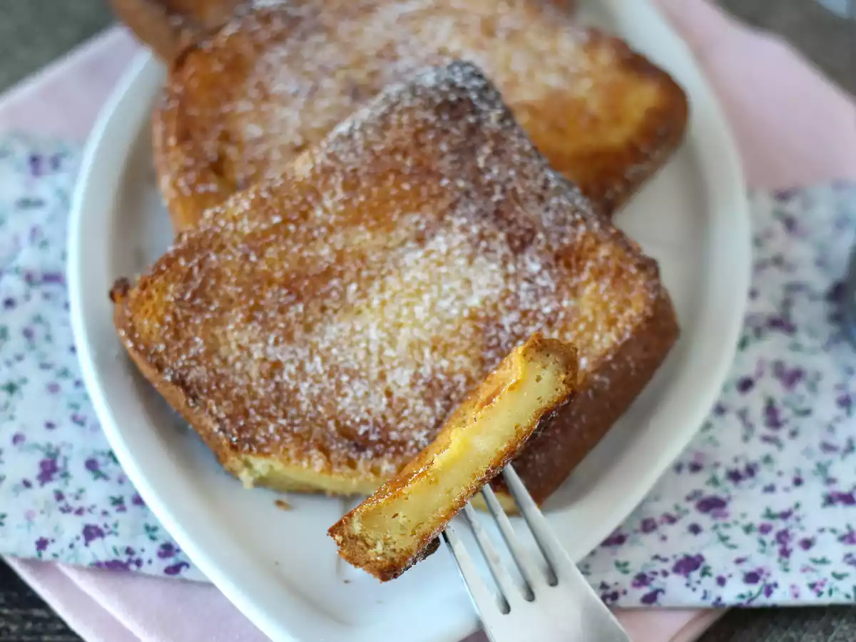 Torrijas i luftfryser med briochebrød, en tradition uden komplikationer - foto 3