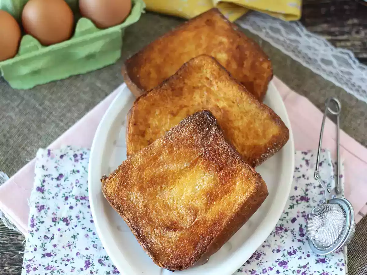 Torrijas i luftfryser med briochebrød, en tradition uden komplikationer - foto 6